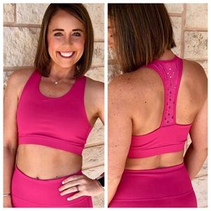 Neon Fuchsia Sports Bra